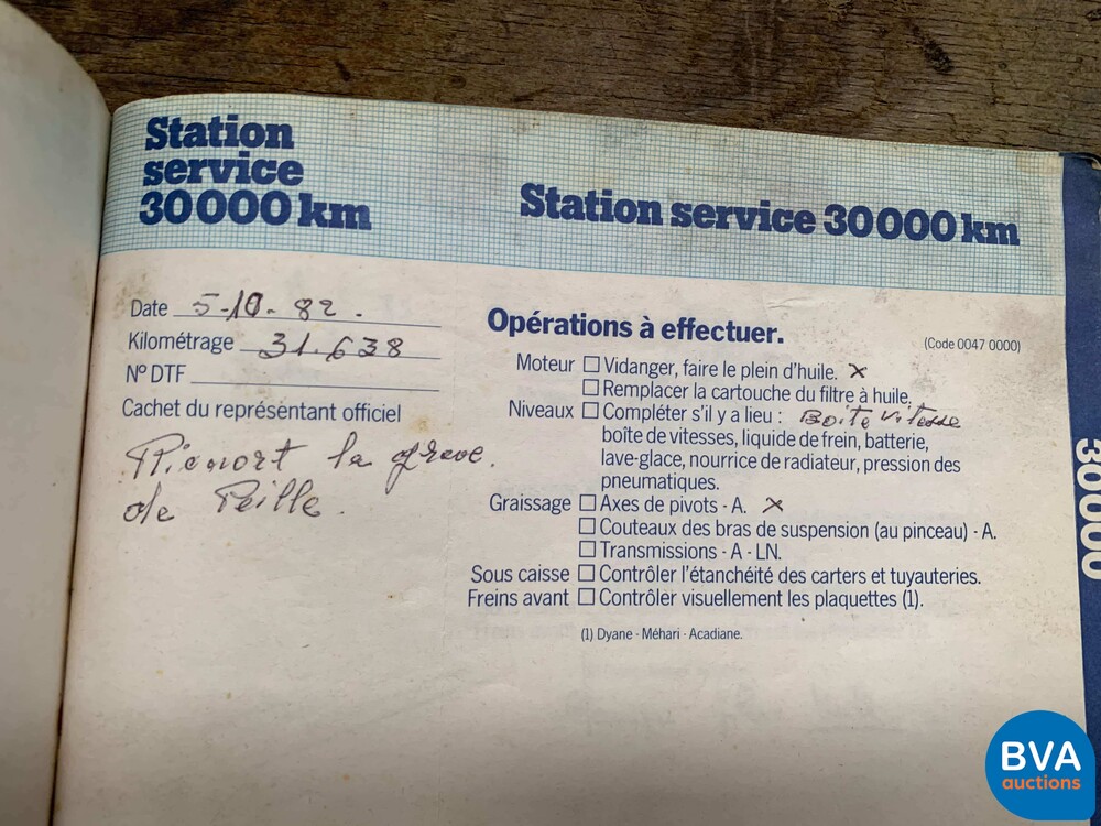 Citroen Acadiane Van 1979.