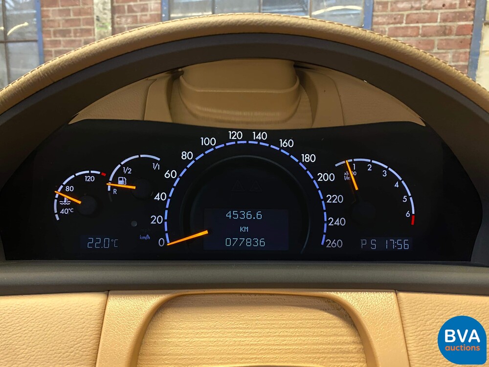 Mercedes-Benz CL500 C215 5.0 V8 2002.