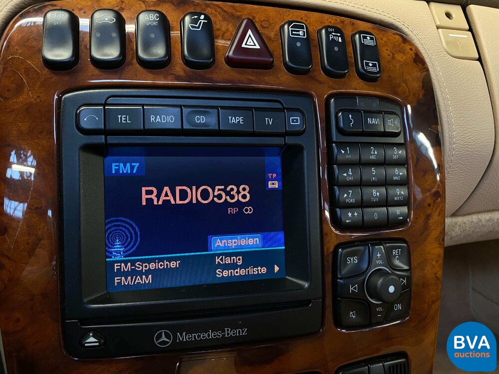 Mercedes-Benz CL500 C215 5.0 V8 2002.