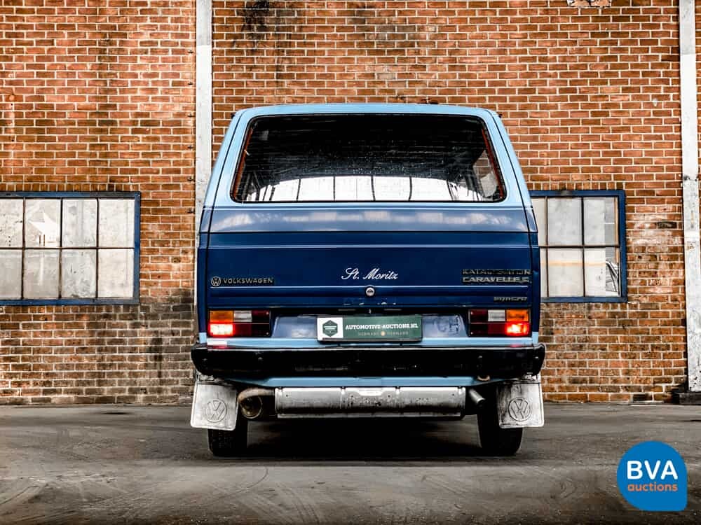 Volkswagen T3 Caravelle 4WD Syncro GL Transporter 75PS 1986.