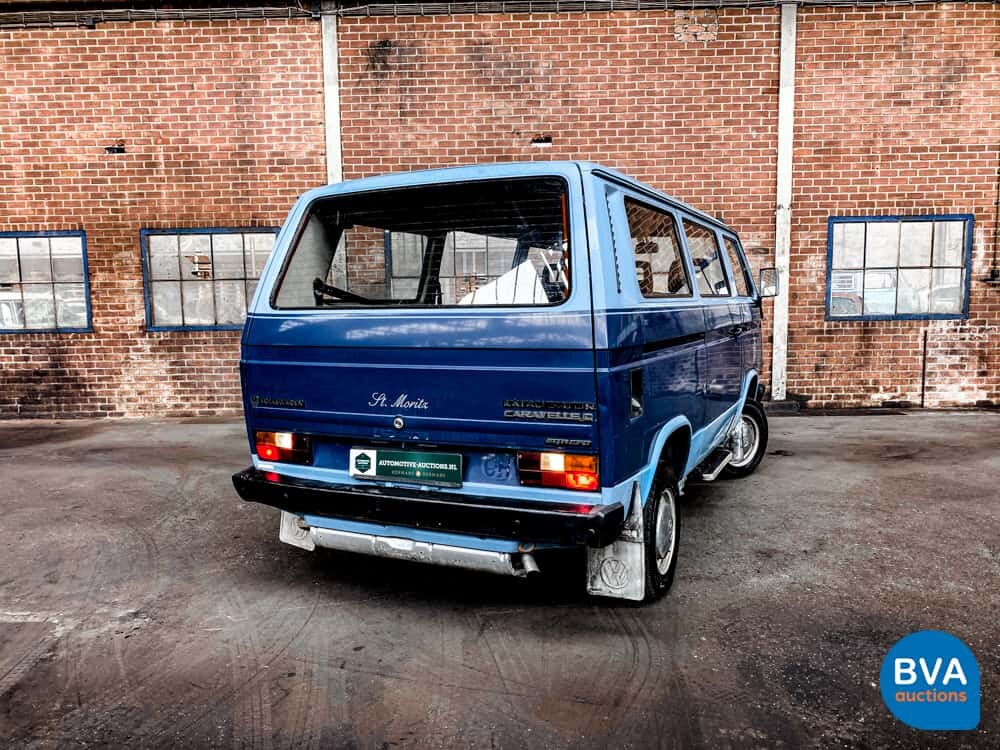 Volkswagen T3 Caravelle 4WD Syncro GL Transporter 75PS 1986.