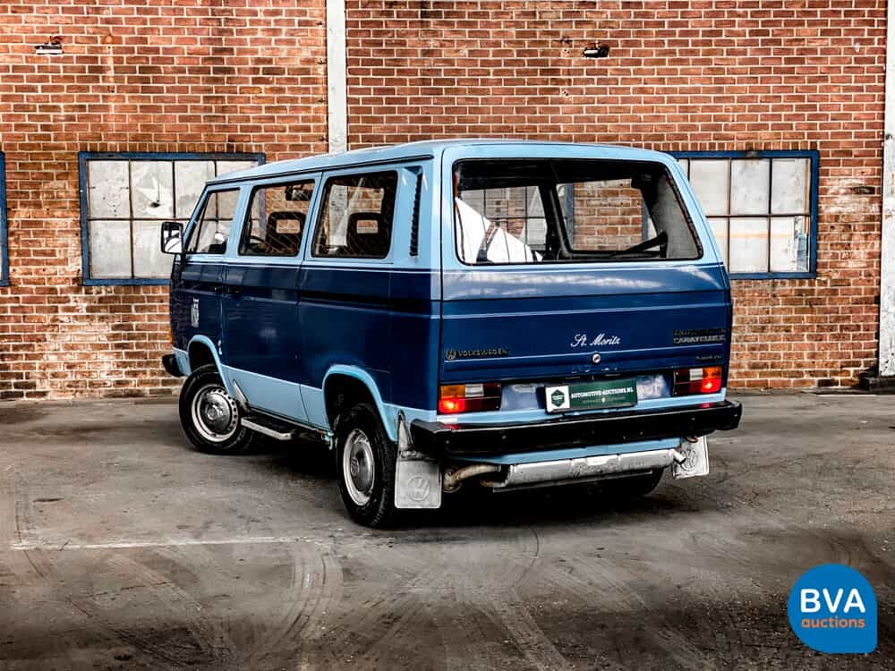 Volkswagen T3 Caravelle 4WD Syncro GL Transporter 75PS 1986.