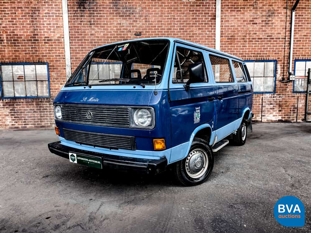 Volkswagen T3 Caravelle 4WD Syncro GL Transporter 75PS 1986.