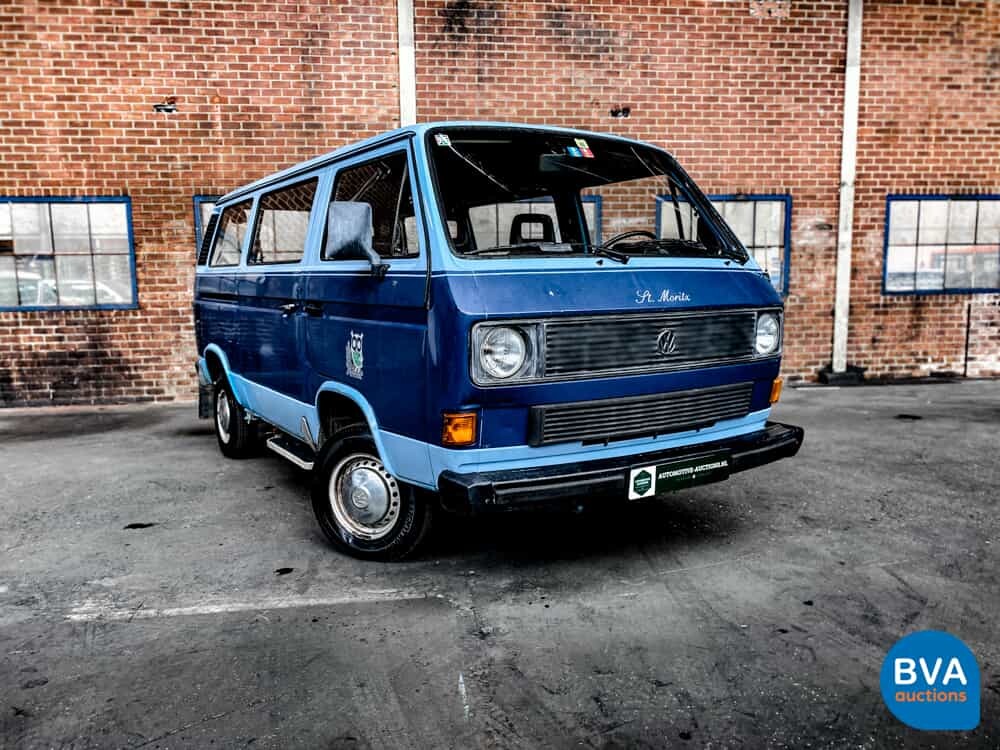 Volkswagen T3 Caravelle 4WD Syncro GL Transporter 75PS 1986.