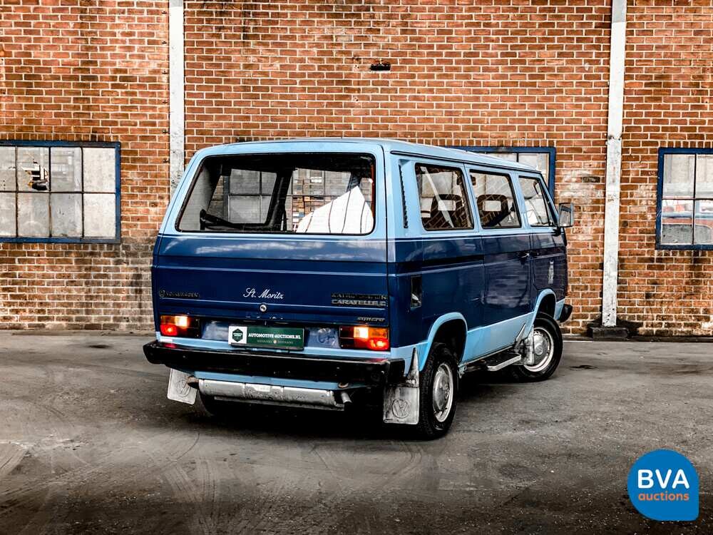 Volkswagen T3 Caravelle 4WD Syncro GL Transporter 75PS 1986.