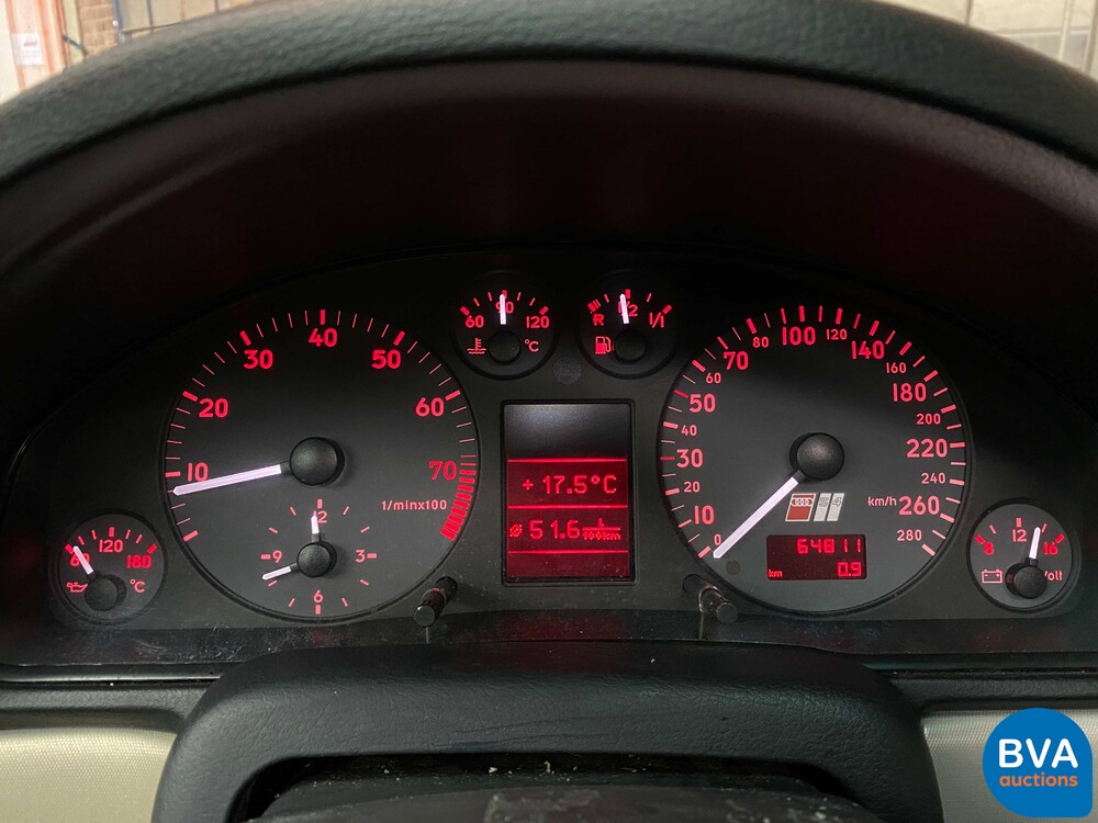 Audi S4 2.7 V6 Quattro Biturbo 265 PS 2002.