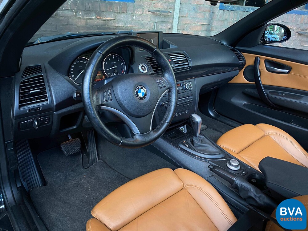 BMW 120i High Executive 1er Cabrio 170PS 2008 -Org. NL-, 35-GSH-3.