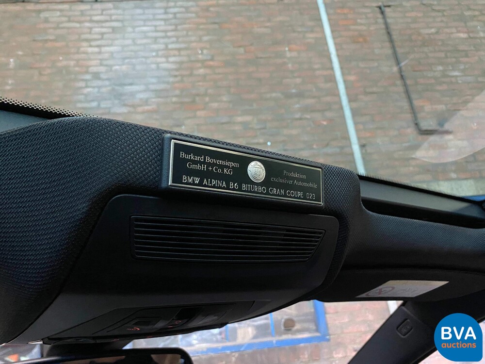 BMW Alpina B6 Gran Coupé 540pk 2014 730nM (M6), NL-Zulassung.