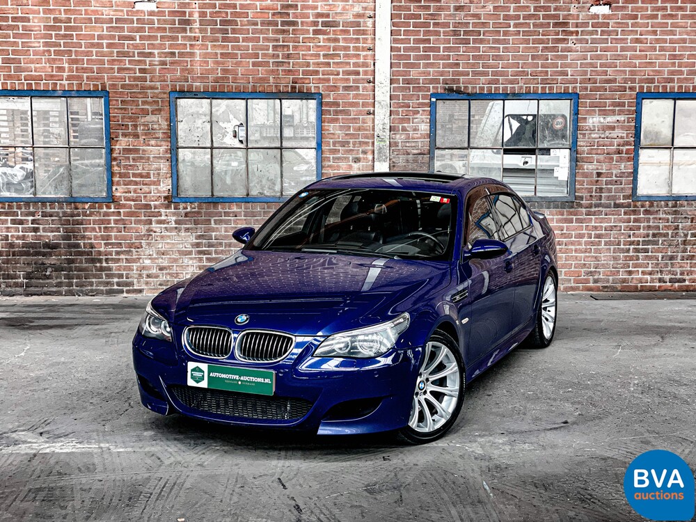 BMW M5 5.0 V10 E60 507pk 5-Serie 2005 -YOUNGTIMER-, J-709-BP.