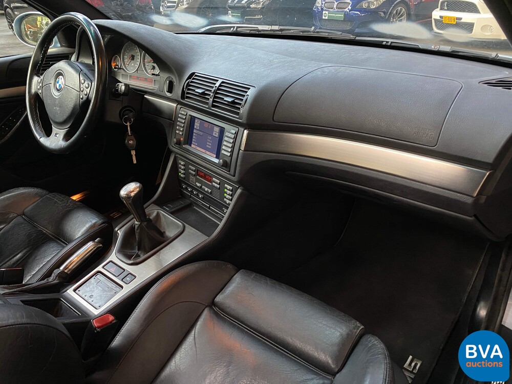 BMW M5 E39 Limousine 400PS 5er 2000 -Org. Niederländisch, 99-DZ-VZ.