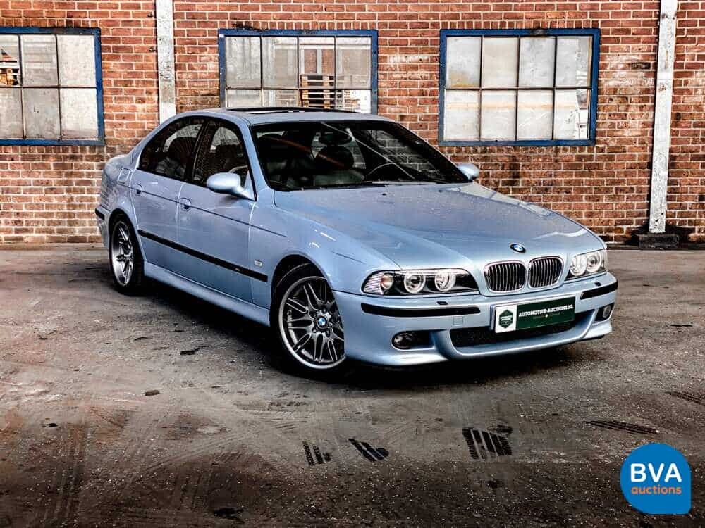 BMW M5 E39 Limousine 400PS 5er 2000 -Org. Niederländisch, 99-DZ-VZ.