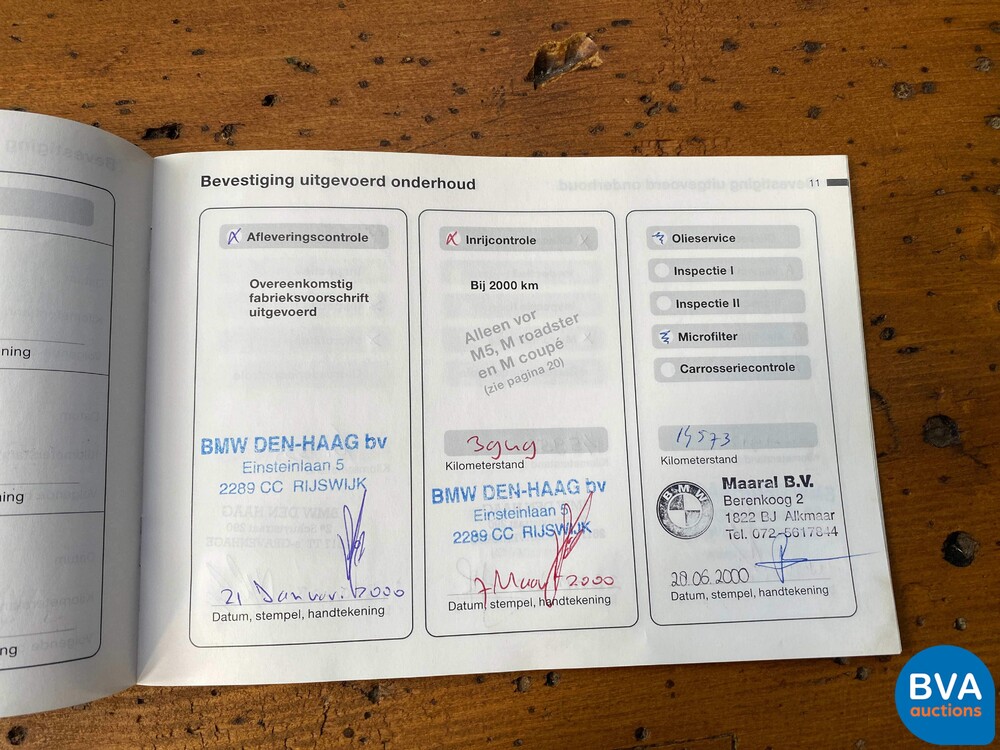 BMW M5 E39 Limousine 400PS 5er 2000 -Org. Niederländisch, 99-DZ-VZ.