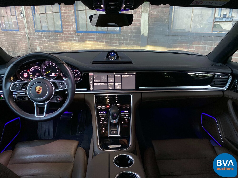 Porsche Panamera2.9 V6 Bi-Turbo Plug-In Hybrid PDK 462pk Sport-Chrono 2018.