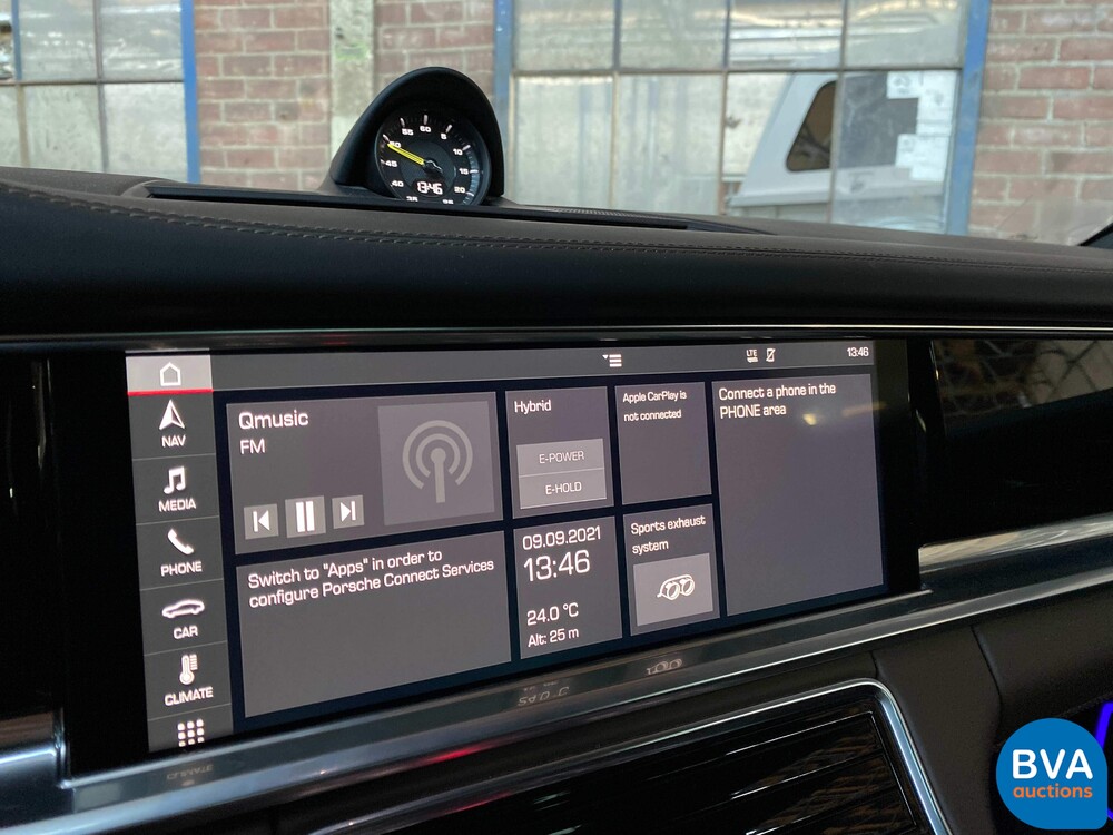 Porsche Panamera2.9 V6 Bi-Turbo Plug-In Hybrid PDK 462pk Sport-Chrono 2018.