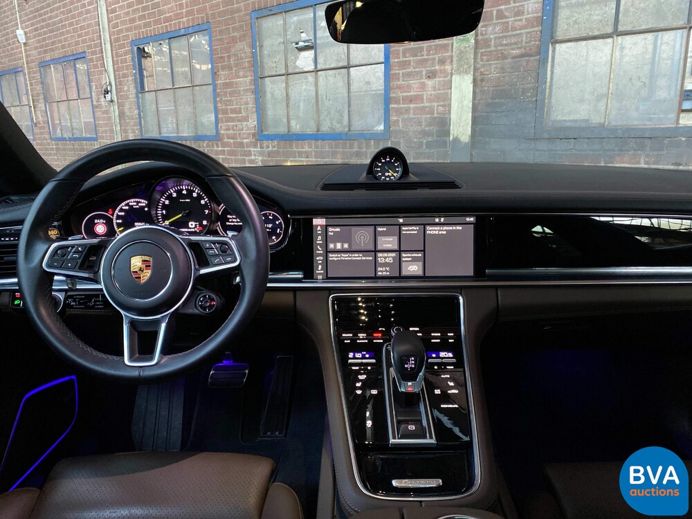 Porsche Panamera2.9 V6 Bi-Turbo Plug-In Hybrid PDK 462pk Sport-Chrono 2018.