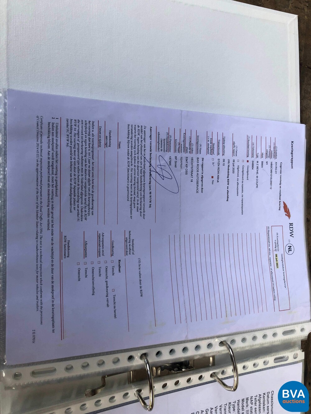 BMW Z3 M-Coupé 3.2 M-Sport 321pk 1998 -Original NL-, XH-RG-01.