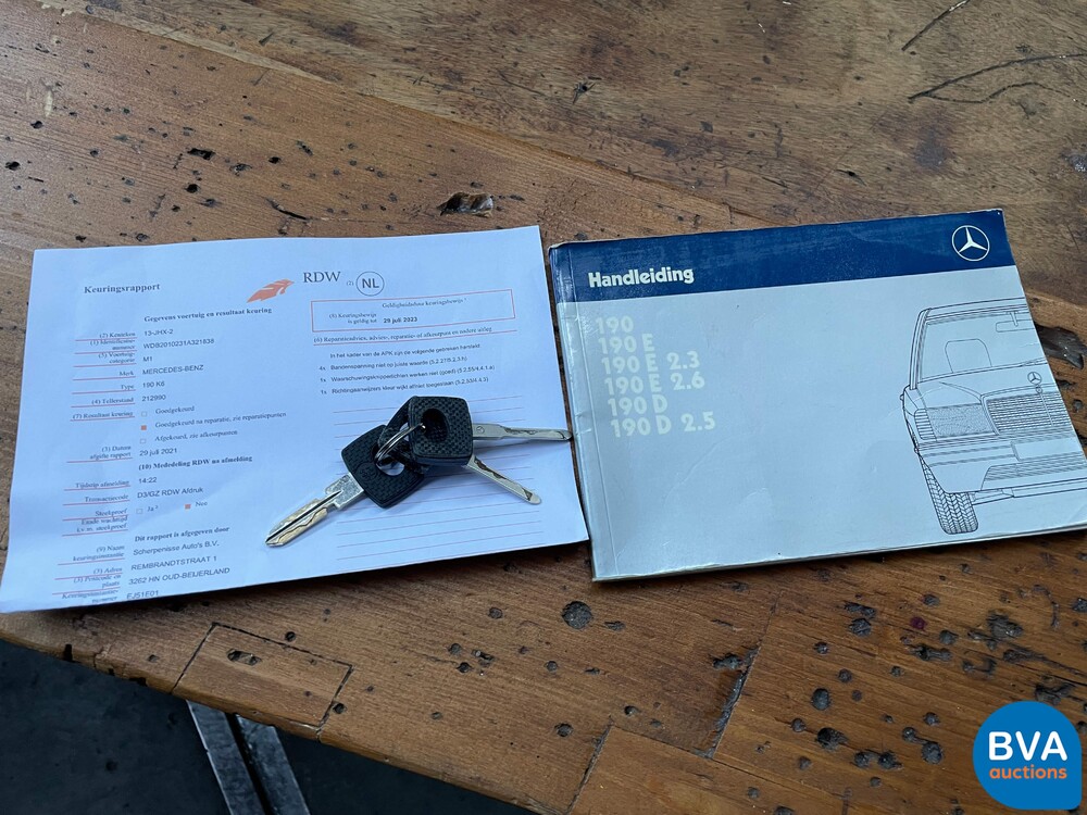 Mercedes-Benz 190E 102 PS W201 1986, 13-JHX-2.