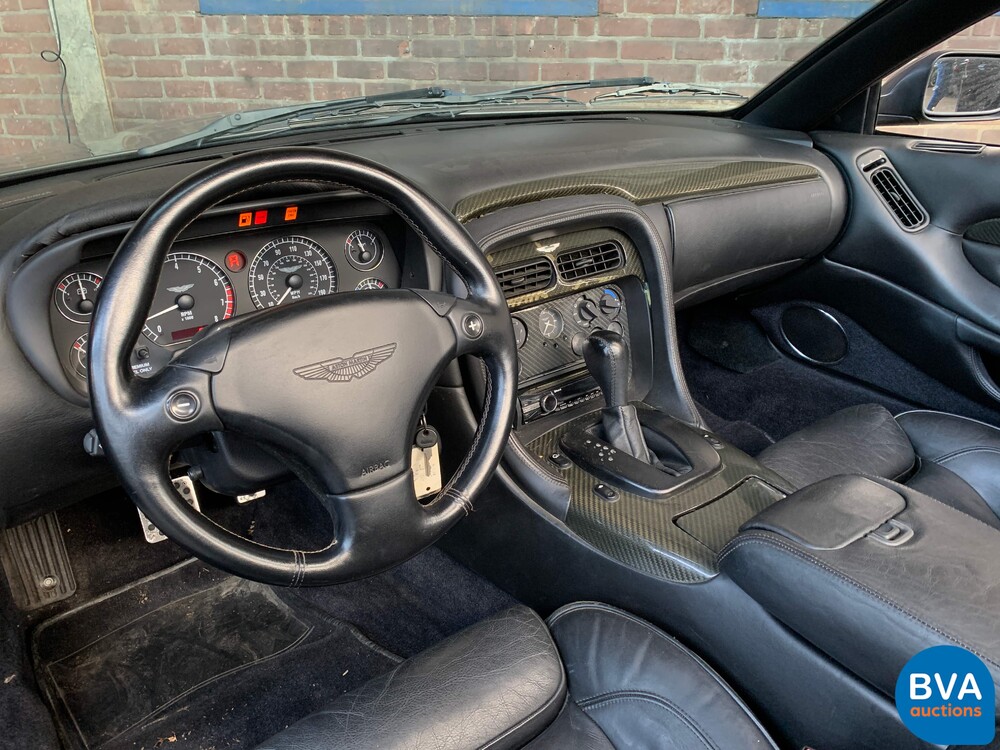 Aston Martin DB7 5.9 V12 Vantage Cabriolet 420 PS 2002.
