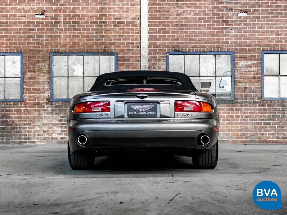 Aston Martin DB7 5.9 V12 Vantage Cabriolet 420 PS 2002.