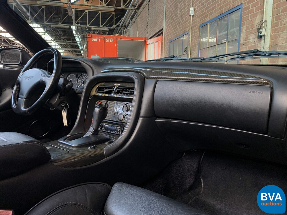 Aston Martin DB7 5.9 V12 Vantage Cabriolet 420 PS 2002.