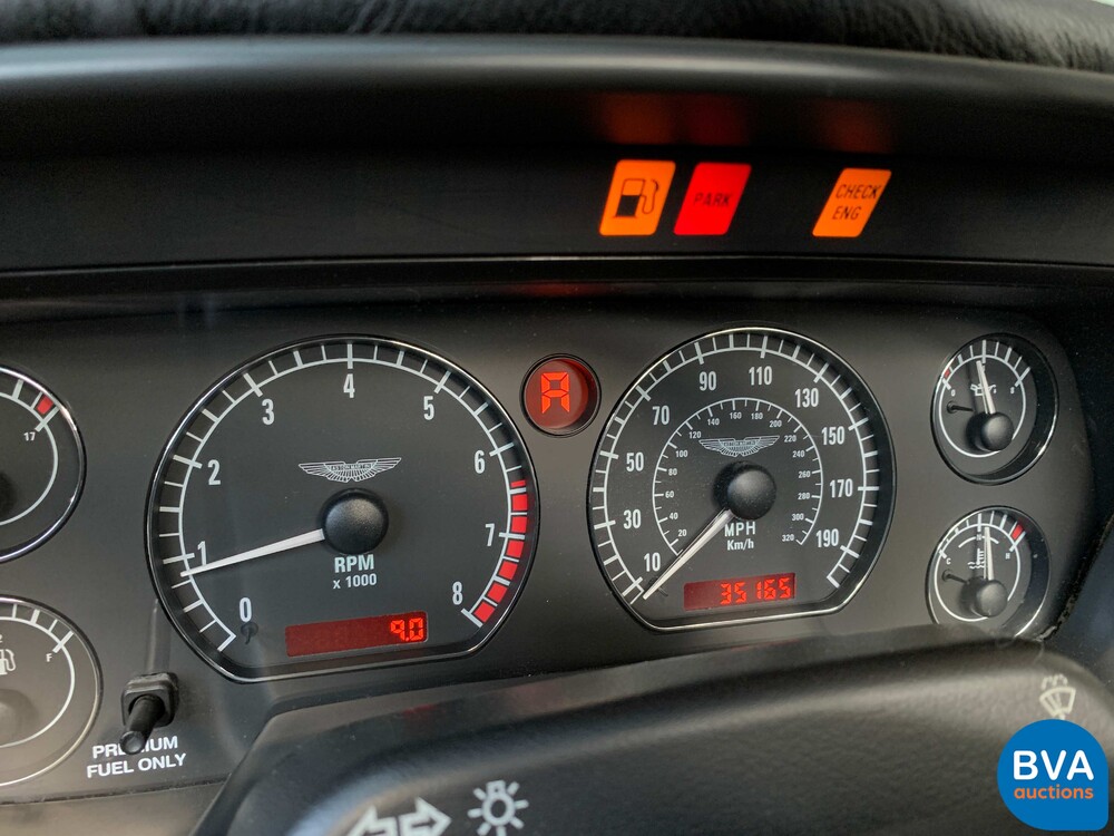 Aston Martin DB7 5.9 V12 Vantage Cabriolet 420 PS 2002.