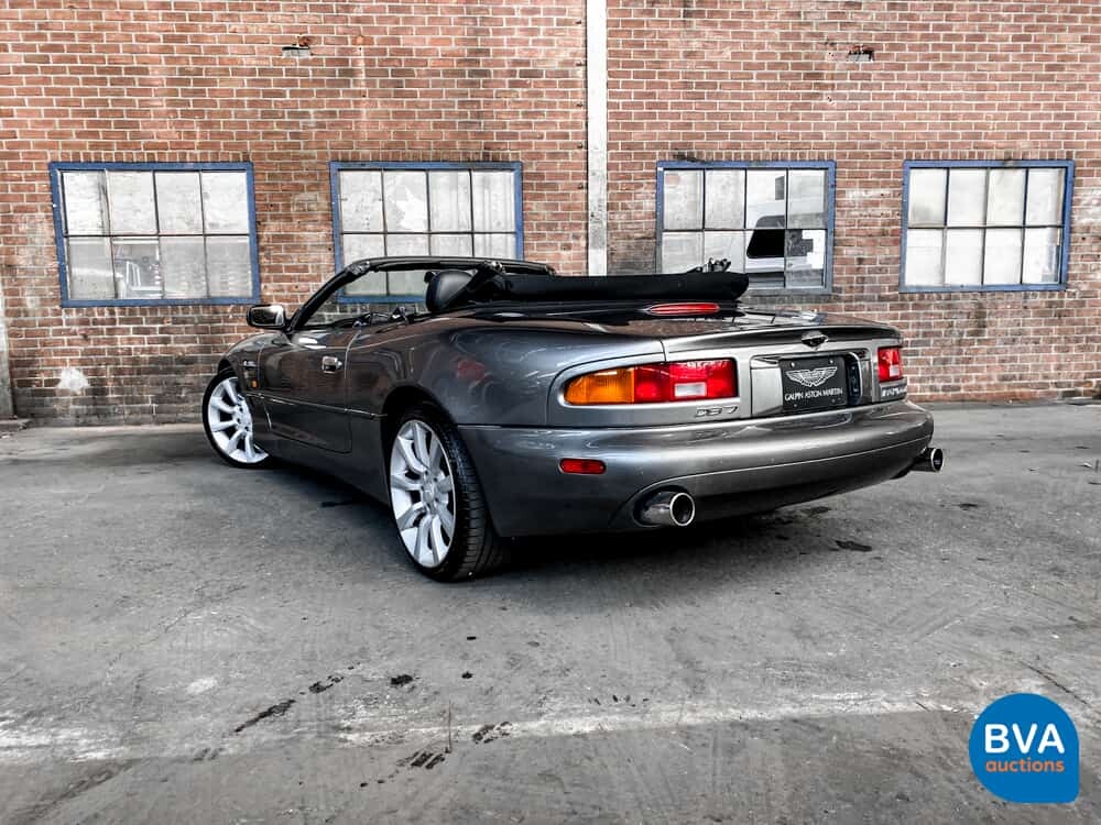 Aston Martin DB7 5.9 V12 Vantage Cabriolet 420 PS 2002.