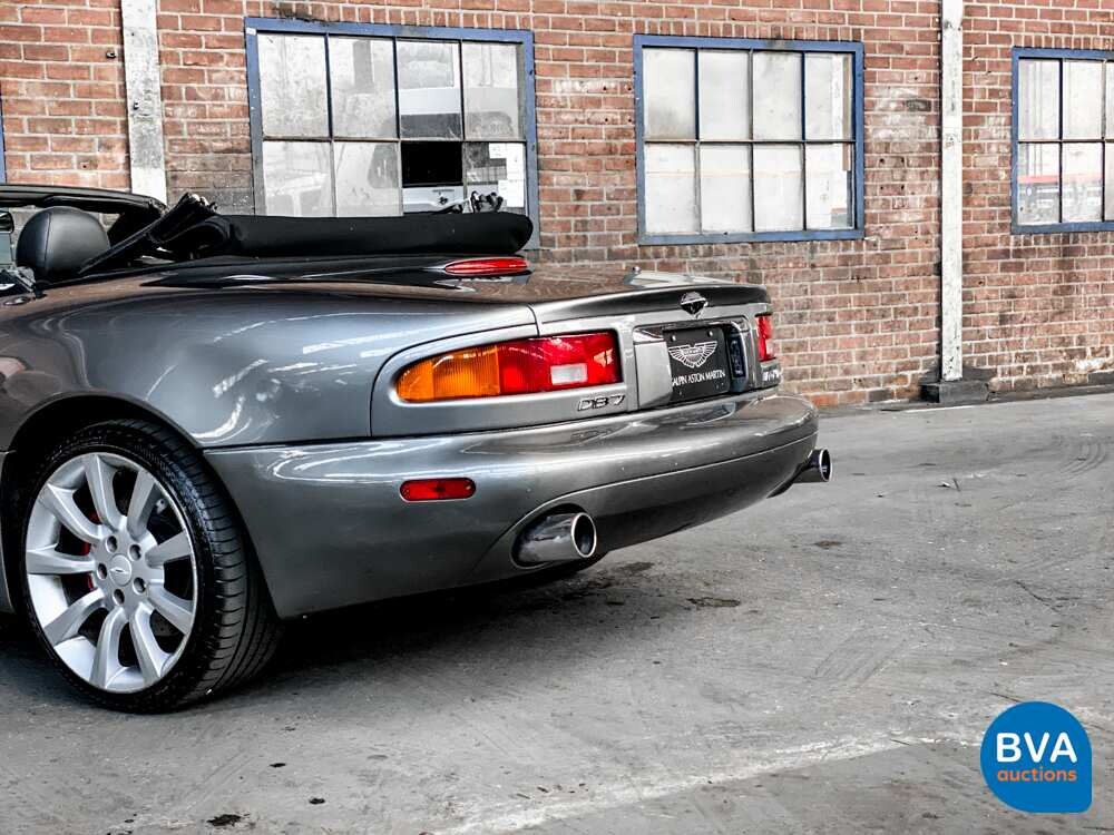 Aston Martin DB7 5.9 V12 Vantage Cabriolet 420 PS 2002.
