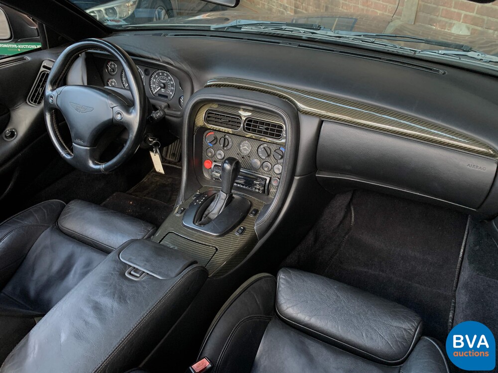 Aston Martin DB7 5.9 V12 Vantage Cabriolet 420 PS 2002.