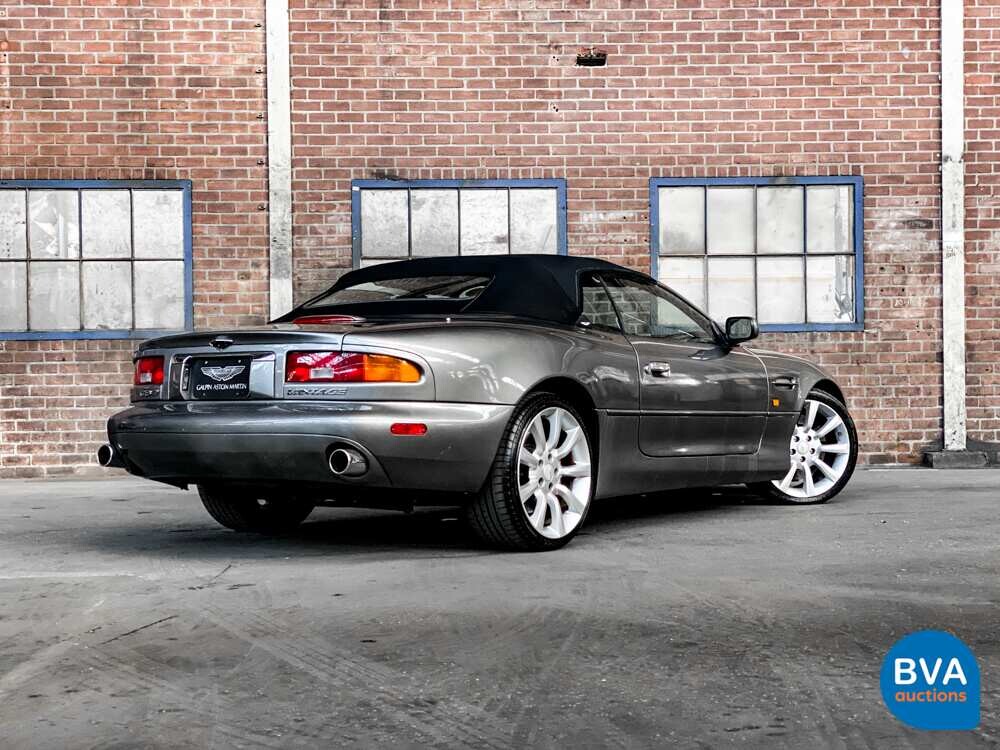 Aston Martin DB7 5.9 V12 Vantage Cabriolet 420 PS 2002.