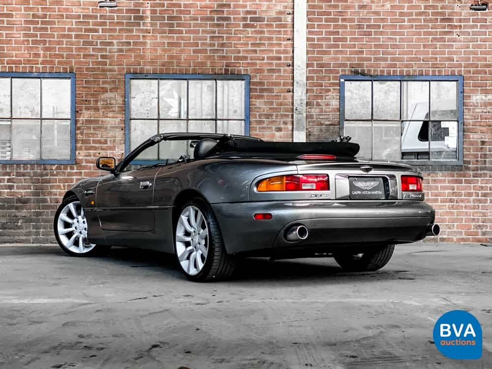 Aston Martin DB7 5.9 V12 Vantage Cabriolet 420 PS 2002.