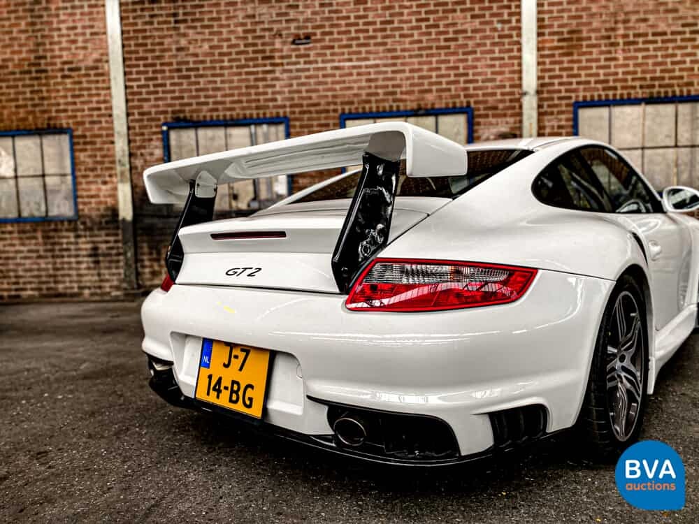Porsche 911 GT2 997 Gemballa Bodykit 530pk 2009 6-Gang, NL Zulassung.