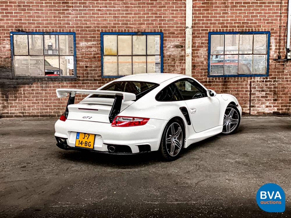 Porsche 911 GT2 997 Gemballa Bodykit 530pk 2009 6-Gang, NL Zulassung.