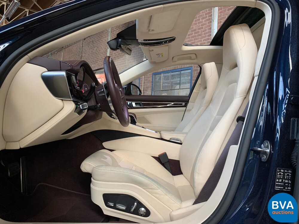 Porsche Panamera 4 E-Hybrid Executive (LWB) Sportchrono 462pk 2.9 V6 2017 -Org NL-, PG-784-J.
