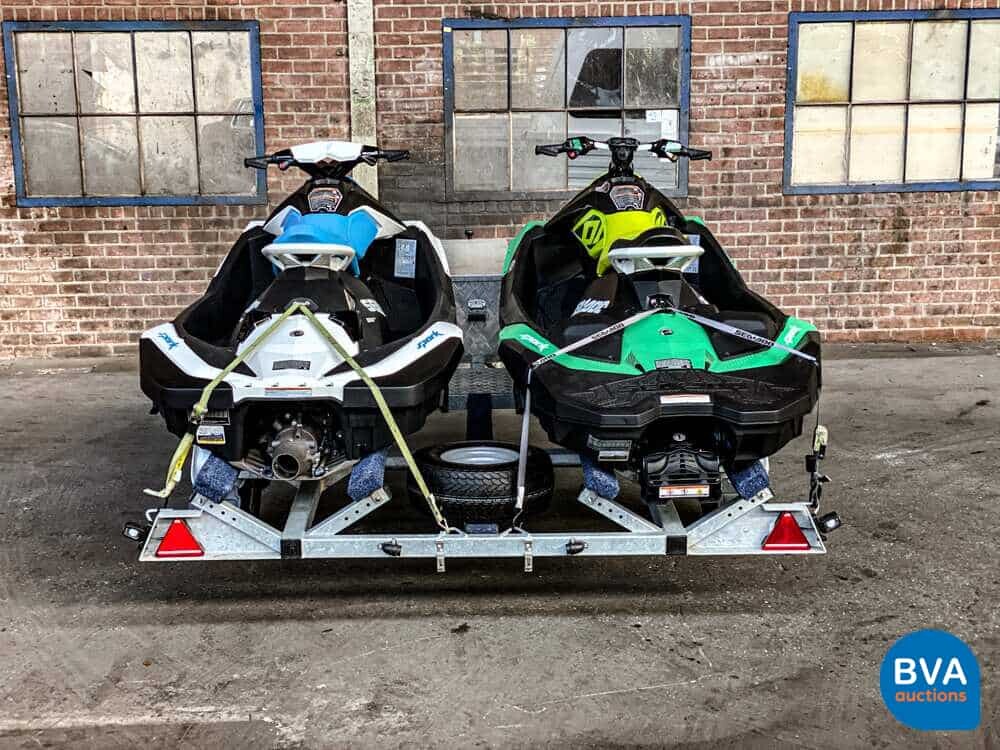 Jetloader Jetski Watercraft Trailer 2019 Doppeltrailer.