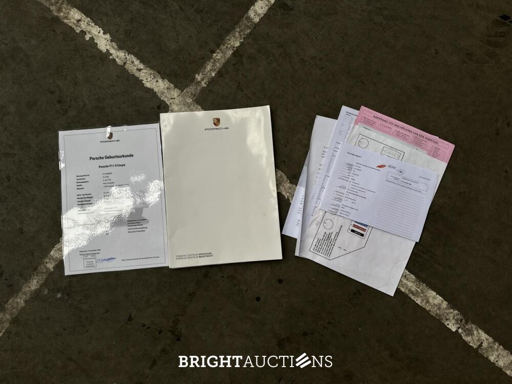 Porsche 911 3.2 Widebody 231pk 930 S Coupe 1974, 01-YE-56