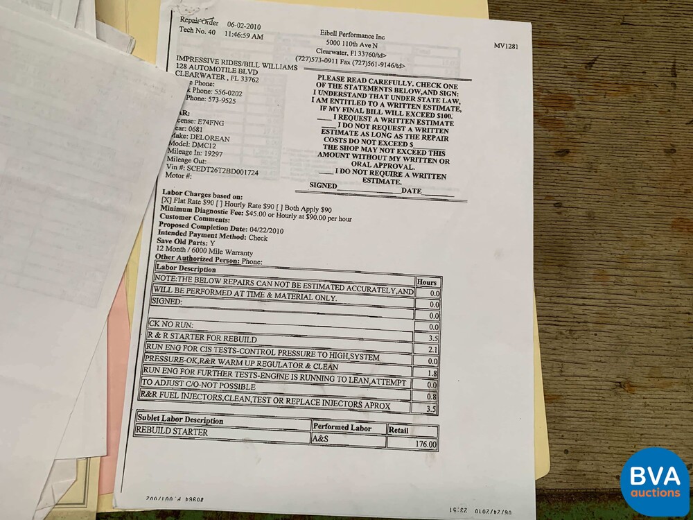 DeLorean DMC-12 1981