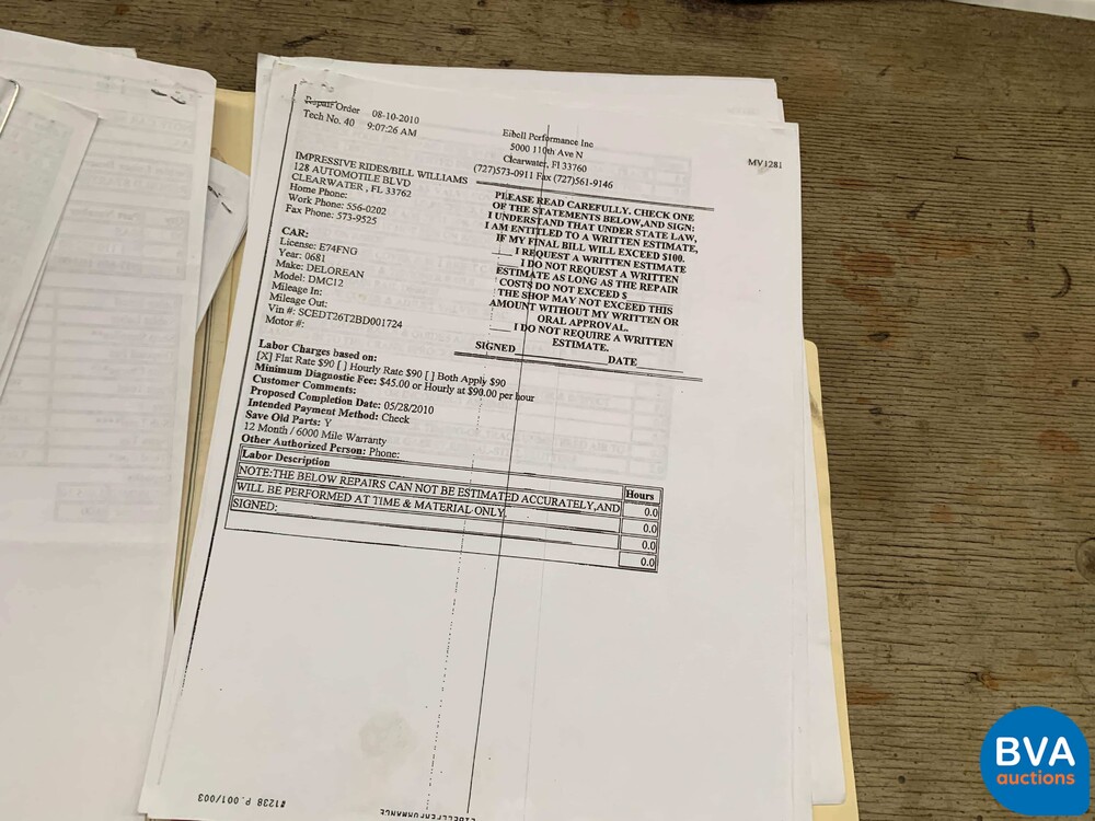 DeLorean DMC-12 1981