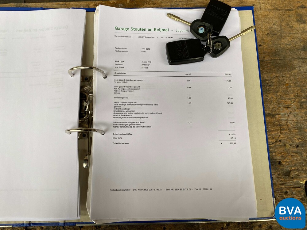 Jaguar XK8 4.0 V8 Coupé 294pk 1997, 29-HK-KP