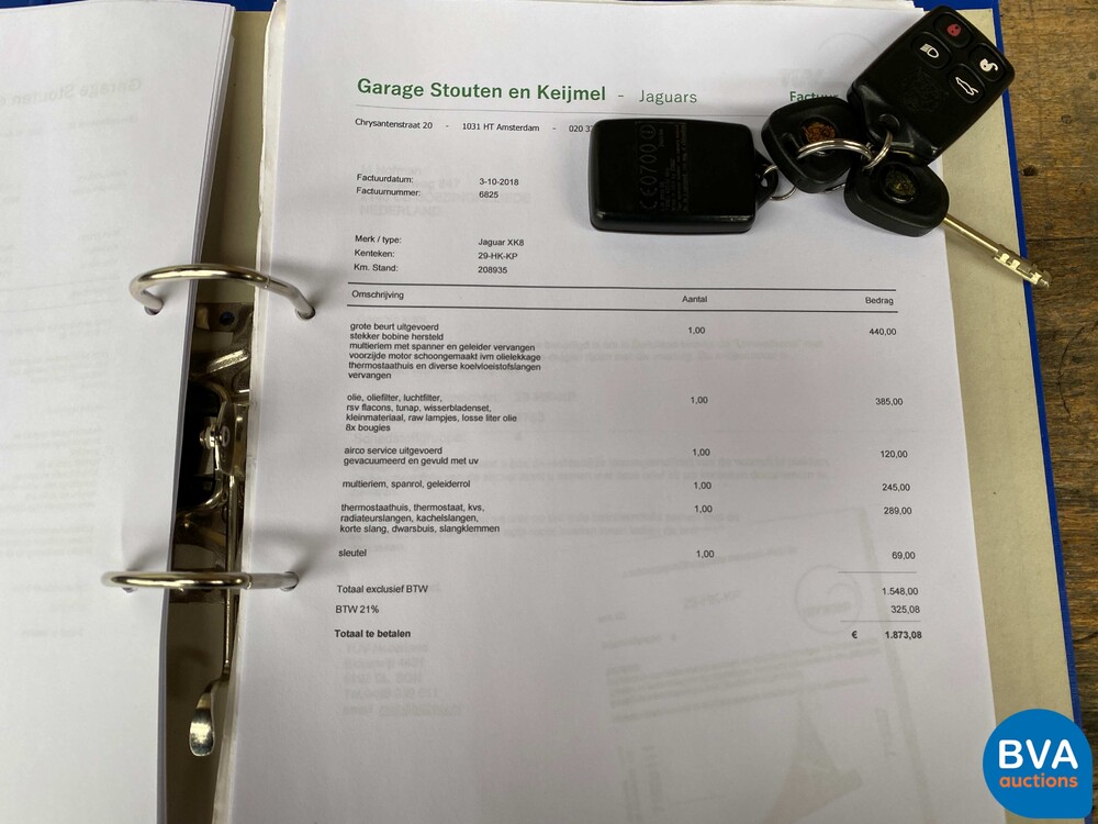 Jaguar XK8 4.0 V8 Coupé 294pk 1997, 29-HK-KP