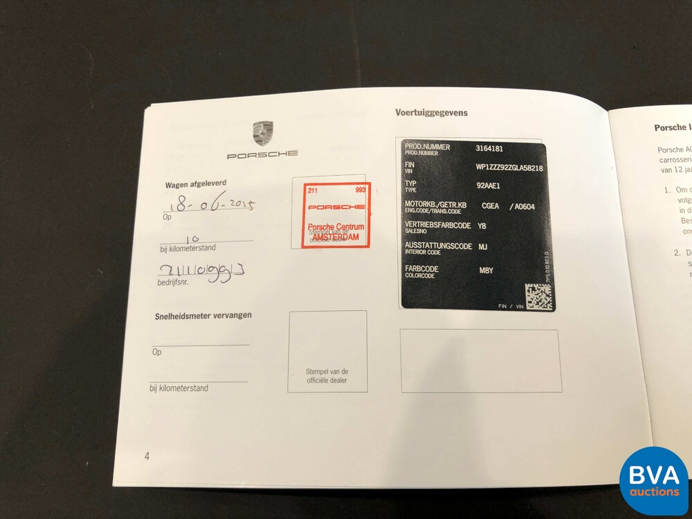 Porsche Cayenne 3.0 S E-Hybrid 462pk Plug-In Hybrid 2015 -Original NL-, GK-506-R.