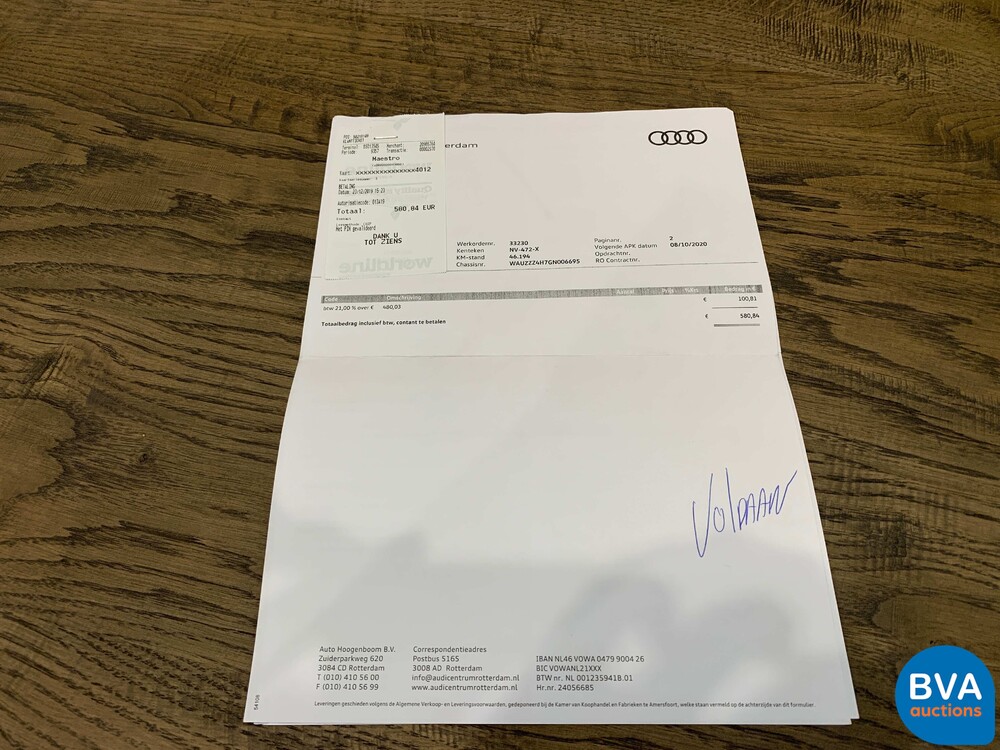 Audi A8 3.0 TDI Quattro 262pk 2017 -Org NL- FACELIFT, NV-472-X