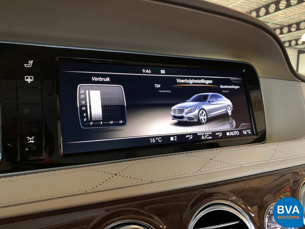 Mercedes-Benz S500 Long S-Klasse 455 PS 2013 V8, GJ-100-J.
