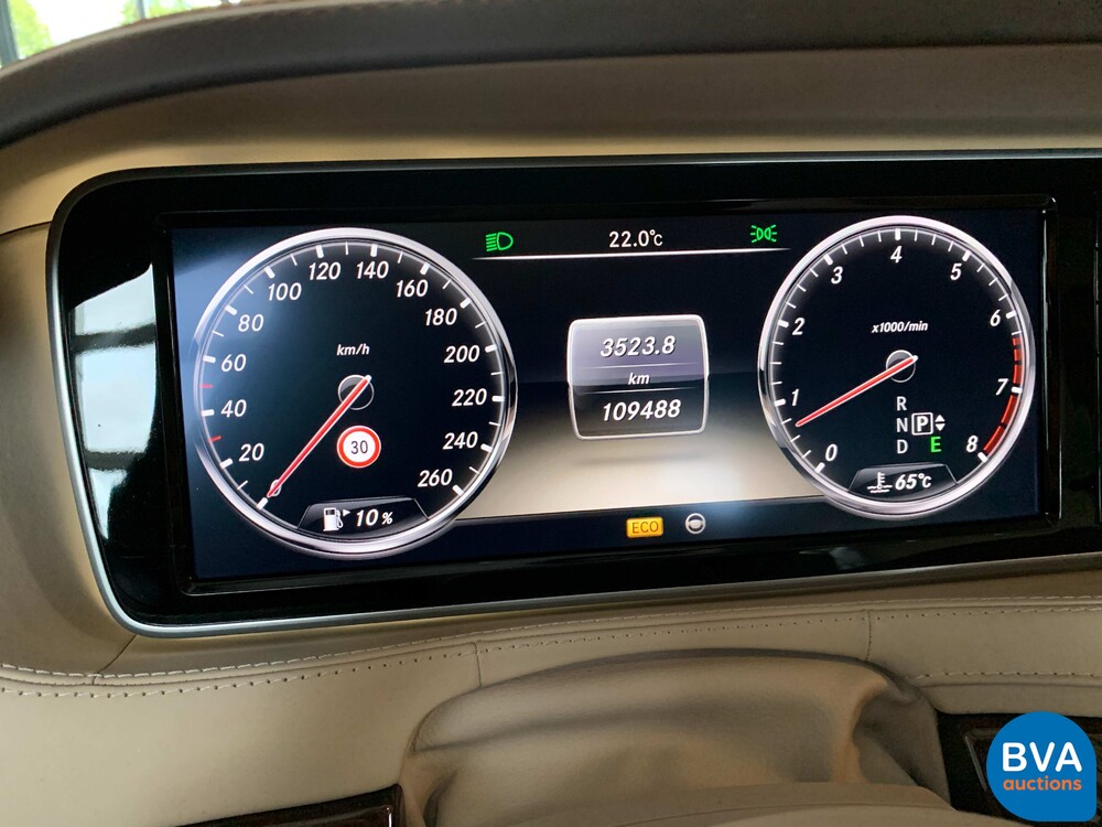 Mercedes-Benz S500 Long S-Klasse 455 PS 2013 V8, GJ-100-J.