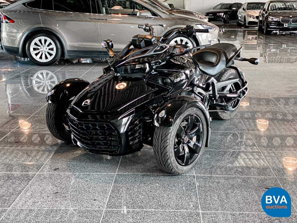 Can-Am Spyder F3 S SE6 115pk 2017 SPECIAL-EDITION BLACK -Org NL-, PP-270-X