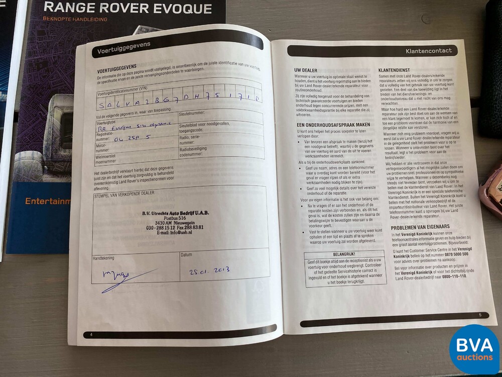 Land Rover Range Rover Evoque 2.0 4WD Prestige 241pk 2013 -Org NL-, 04-ZSP-5