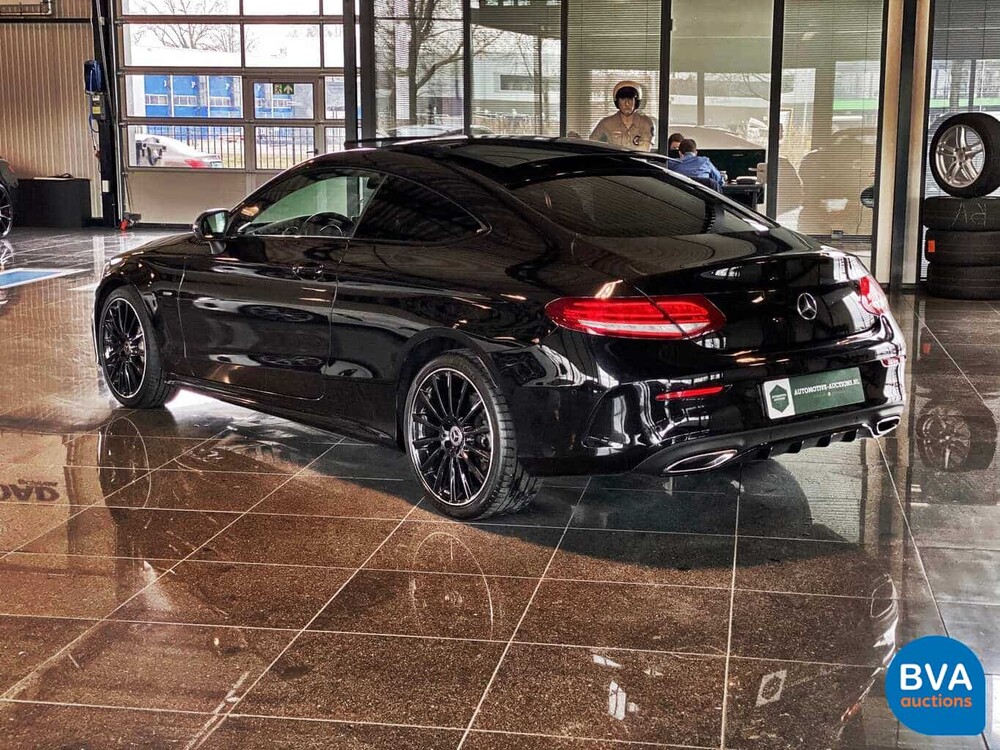 Mercedes-Benz C200 Coupé AMG NIGHT-EDITION Premium Plus C-Klasse 184pk 2018, XF-600-K