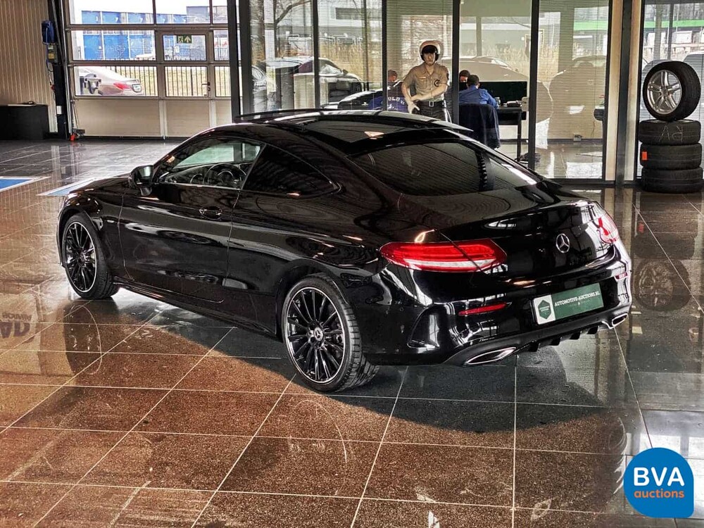 Mercedes-Benz C200 Coupé AMG NIGHT-EDITION Premium Plus C-Klasse 184pk 2018, XF-600-K