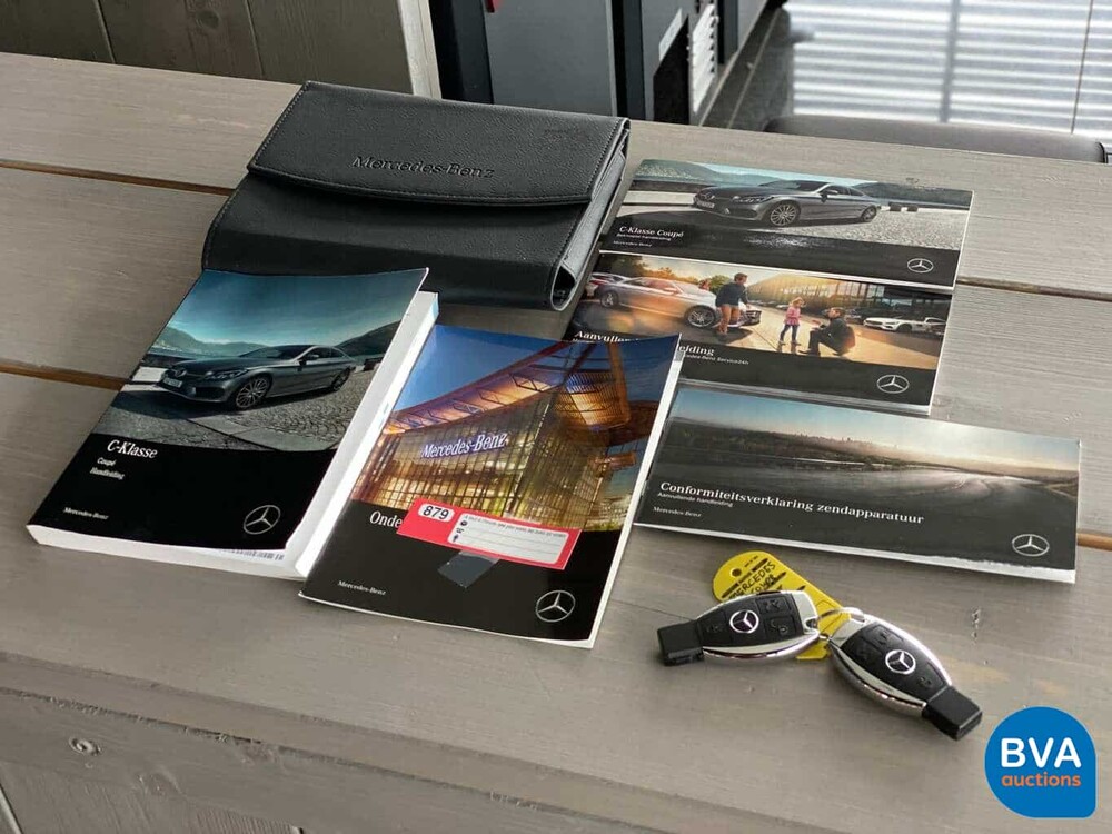 Mercedes-Benz C200 Coupé AMG NIGHT-EDITION Premium Plus C-Klasse 184pk 2018, XF-600-K