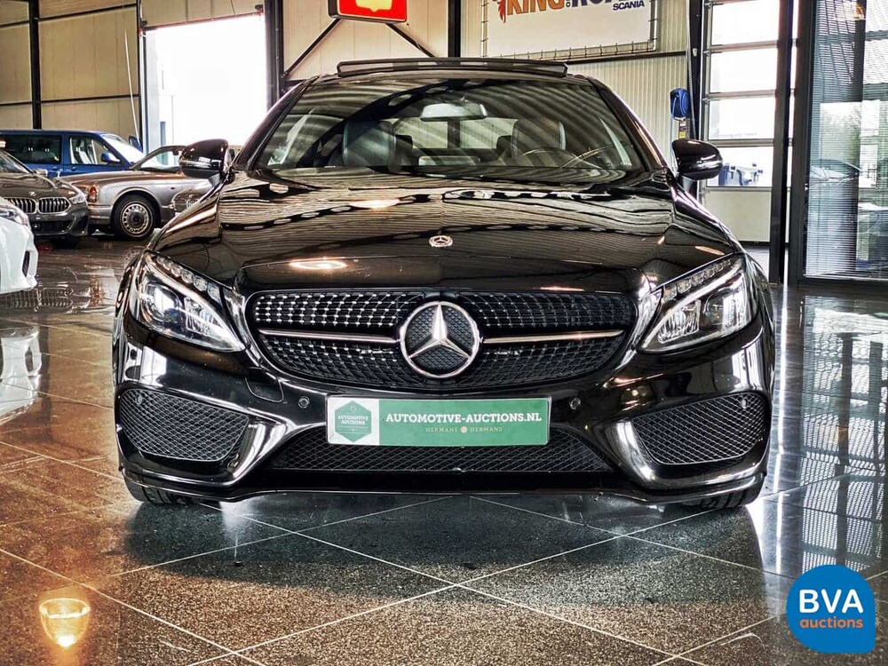 Mercedes-Benz C200 Coupé AMG NIGHT-EDITION Premium Plus C-Klasse 184pk 2018, XF-600-K