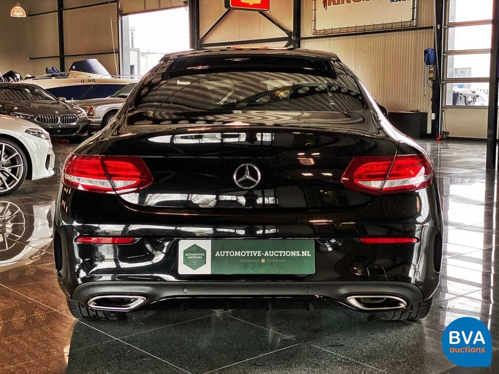 Mercedes-Benz C200 Coupé AMG NIGHT-EDITION Premium Plus C-Klasse 184pk 2018, XF-600-K